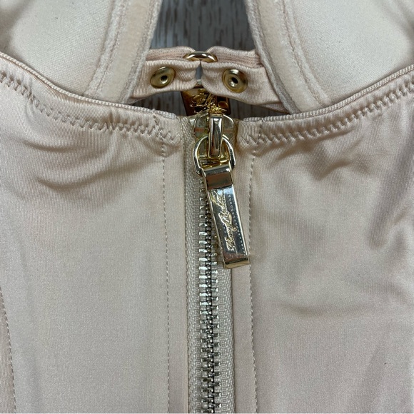 HONEY BIRDETTE 32DD 70E bustier corset shaper top push up nude skin color - Picture 5 of 9